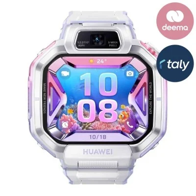 Huawei Kids Watch X1 Pro, 64GB storage 120-190mm size 13MP camera - Purple